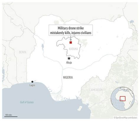 At least 85 confirmed killed by Nigerian army drone attack, raising questions about such misfires